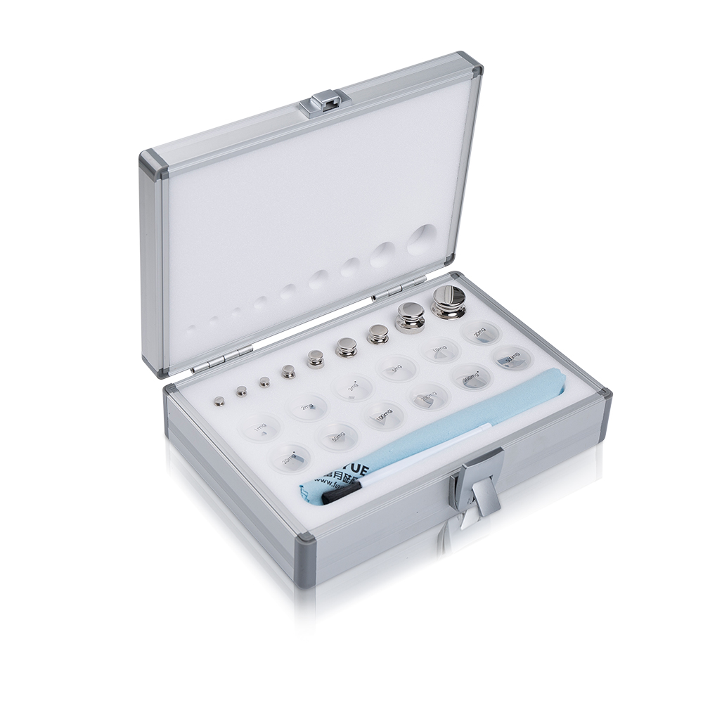 프리미엄 및 고급 시리즈 테스트 분동 세트 1mg-100g